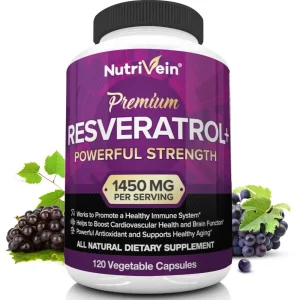 Resveratrol antioxidant supplement
